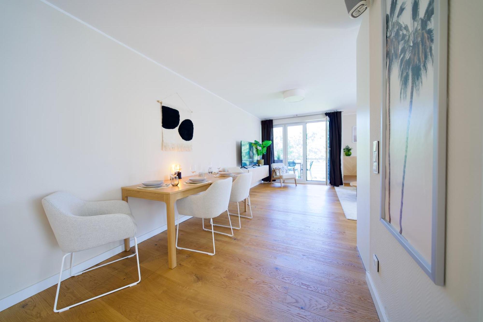 شقة Edler Wohnraum Schwanenteich-Oase Mit Balkon, Kaffeevollautomat, Lift & Parkplatz اتسوكو المظهر الخارجي الصورة